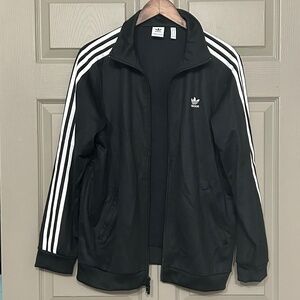Black Adidas Tracksuit Jacket